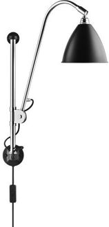 Gubi Bestlite BL5 wandlamp zwart/chroom