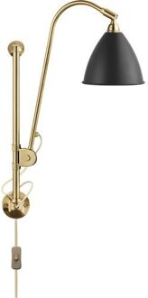 Gubi Bestlite BL5 wandlamp zwart/messing