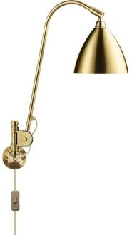 Gubi Bestlite BL6 16 Wandlamp - Glanzend messing