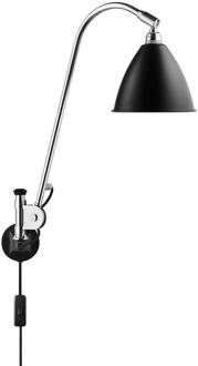 Gubi Bestlite BL6 wandlamp zwart/chroom