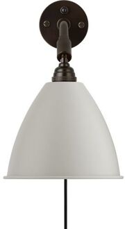 Gubi Bestlite BL7 16 Wandlamp - Zwart & Mat wit
