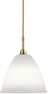 Gubi Bestlite BL9 M 21 Hanglamp - Messing & Porselein Wit
