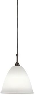 Gubi Bestlite BL9 M 21 Hanglamp - Zwart & Porselein Wit