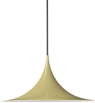 Gubi hanglamp Semi, Ø 30 cm, venkelzaad crème glanzend