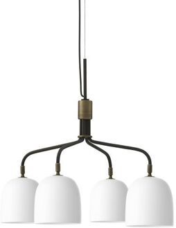 Gubi Howard Kroonluchter - 4 Arm Short - Wit