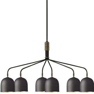 Gubi Howard Kroonluchter - 6 Arm - Grijs