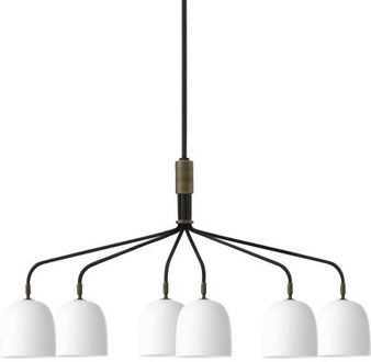 Gubi Howard Kroonluchter - 6 Arm - Wit