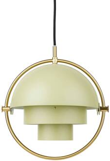 Gubi Lite hanglamp, Ø 36 cm, messing/crème crème, messing