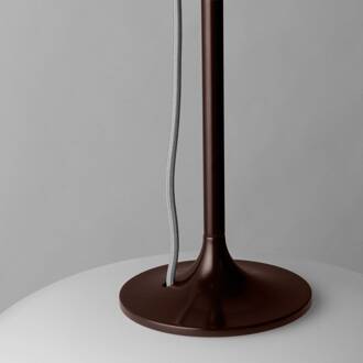 Gubi Stemlite hanglamp, zwart-rood donkerrood, wit