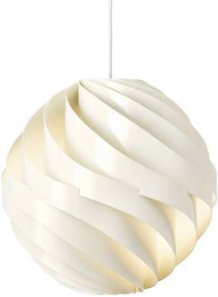 Gubi Turbo hanglamp, glanzend albast wit, Ø 36 cm, albast wit glanzend