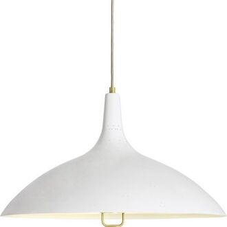 Gubi Tynell 1965 hanglamp messing/wit