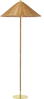 Gubi Tynell 9602 vloerlamp Willow Messing