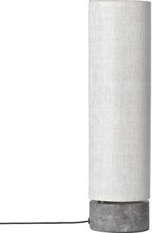 Gubi Unbound H45 Tafellamp - Grijs marmer & Canvas wit