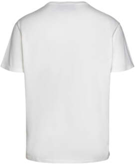 Gucci Aardbeienlogo Oversized Fit Wit T-shirt