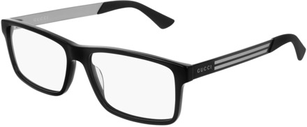 Gucci Black Sunglasses Frames Gucci , Black , Unisex - 57 MM