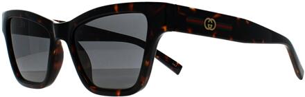 Gucci Cat Eye Dames Havana Grijs GG1982S - maat Bruin