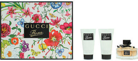 Gucci Flora By cadeauset, 3-delig