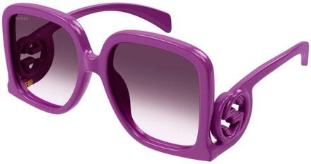Gucci Fuchsia/Violet Shaded Sunglasses Gucci , Purple , Dames - 58 MM