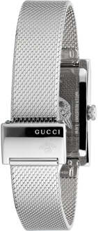 Gucci G-Frame horloge YA147401 Zilver