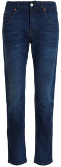 Gucci Gewassen strakke jeans-32 Gucci , Blue , Dames - W34,W32,W33