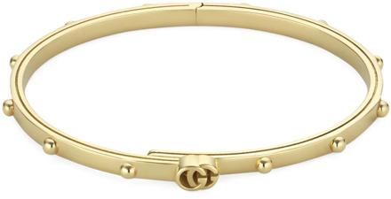 Gucci GG Hardlooparmband Gucci , Yellow , Dames - ONE Size