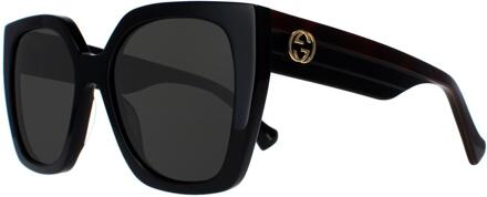 Gucci GG1300S 001 havana zwart grijze zonnebril - One Size