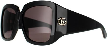 Gucci GG1402S 001 zwart grijze zonnebril