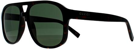 Gucci GG1856S 002 donker havana groen zonnebril - maat Bruin