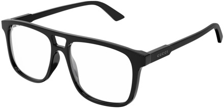 Gucci Glasses Gucci , Black , Unisex - 55 MM