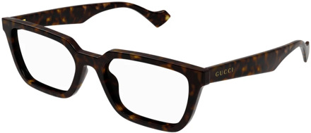 Gucci Glasses Gucci , Brown , Heren - 54 MM