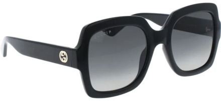 Gucci Iconische zonnebril voor vrouwen Gucci , Black , Dames - 54 MM