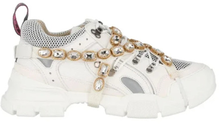 Gucci Leather sneakers Gucci , White , Dames - 39 EU