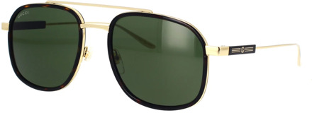 Gucci Onweerstaanbare Gg1310S 002 zonnebril Gucci , Yellow , Heren - 56 MM