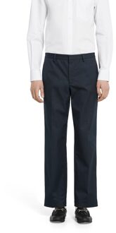 Gucci Pant Comp Cott Twil Dubbel W Donkerblauw - EU 48