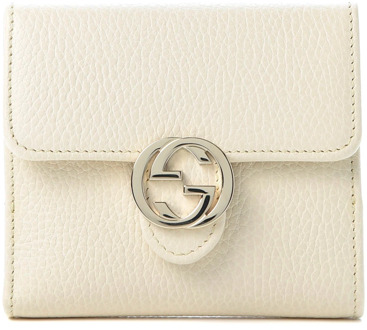 Gucci Portemonnee/Kaarthouder Gucci , White , Dames - ONE Size