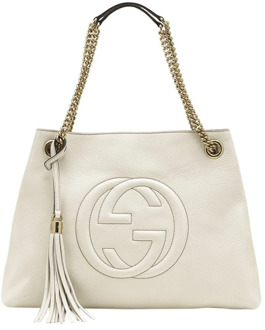 Gucci Schoudertas Gucci , White , Dames - ONE Size