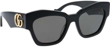 Gucci Stijlvolle gepolariseerde zonnebril voor vrouwen Gucci , Black , Dames - 55 MM