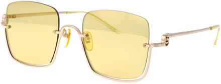 Gucci Stijlvolle zonnebril Gg1279S Gucci , Yellow , Dames - 54 MM