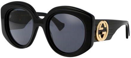 Gucci Stijlvolle zonnebril Gg1308S Gucci , Black , Dames - 53 MM