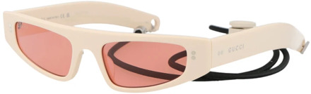 Gucci Stijlvolle zonnebril Gg1634S Gucci , Beige , Dames - 51 MM
