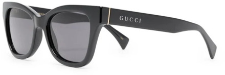 Gucci Stijlvolle zonnebril Gucci , Purple , Dames - 52 MM
