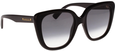 Gucci Stijlvolle zonnebril met gradientlenzen Gucci , Black , Dames - 54 MM