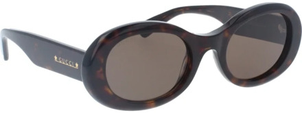 Gucci Stijlvolle zonnebril met uniek ontwerp Gucci , Multicolor , Dames - 55 MM