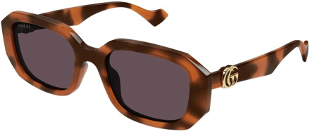 Gucci Stijlvolle zonnebril voor vrouwen Gucci , Multicolor , Dames - 54 MM