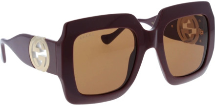 Gucci Stijlvolle zonnebril voor vrouwen Gucci , Purple , Dames - 54 MM