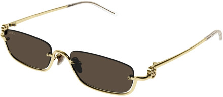 Gucci Stijlvolle zonnebril Zwart Gg1278S Gucci , Black , Unisex - 55 MM