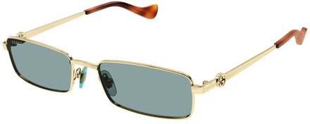 Gucci Stijlvolle zonnebril Zwart Gg1600S Gucci , Yellow , Dames - 56 MM