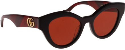 Gucci Sunglasses Gucci , Black , Dames - 51 MM