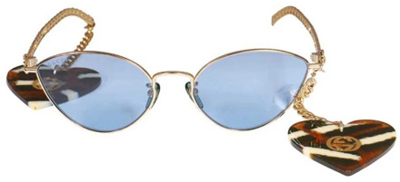 Gucci Sunglasses Gucci , Blue , Dames - ONE Size