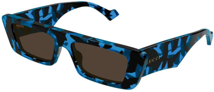 Gucci Sunglasses Gucci , Blue , Unisex - 54 MM